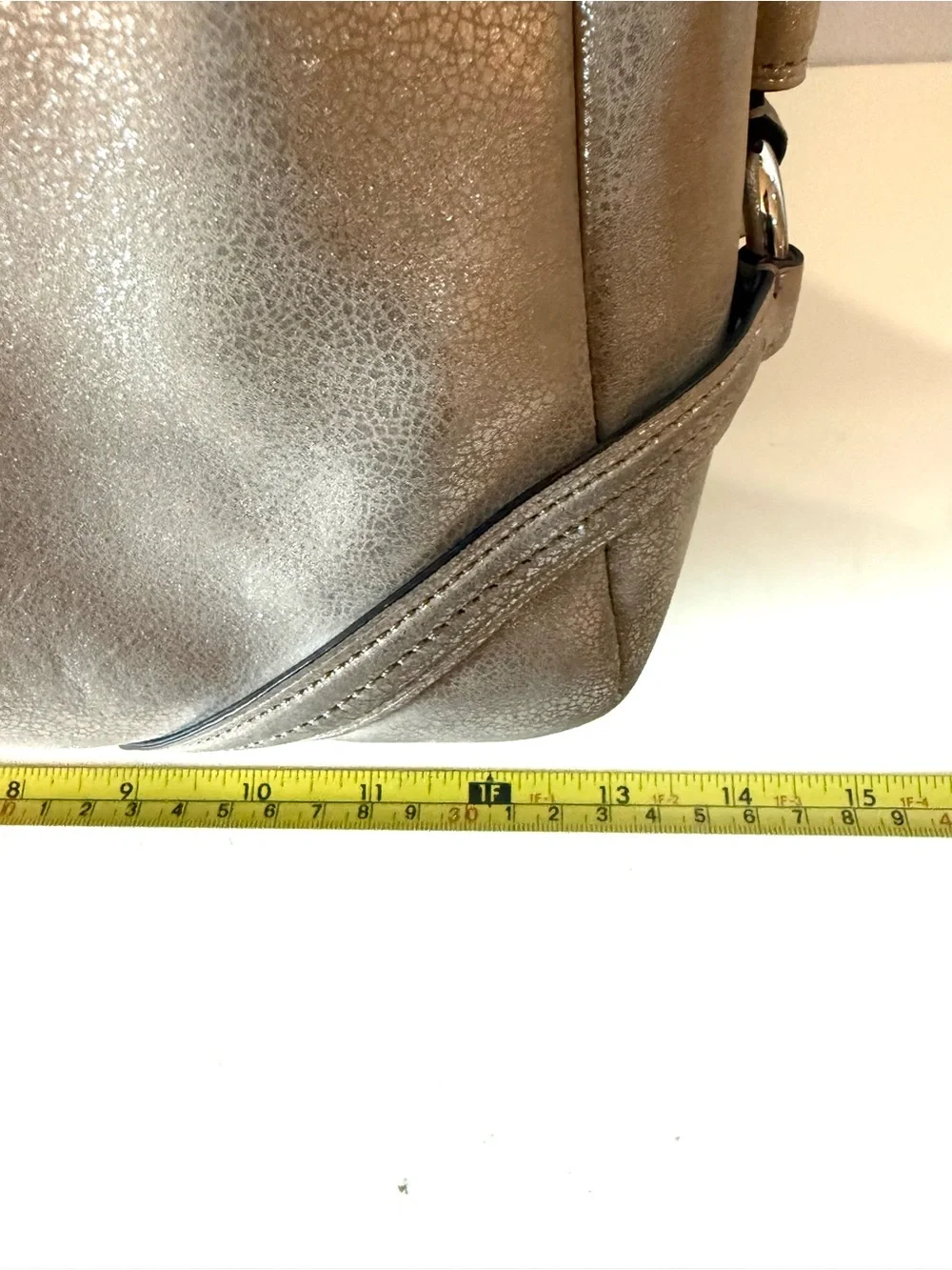 Coach Chelsea Metallic Leather Katarina Bag #19397
